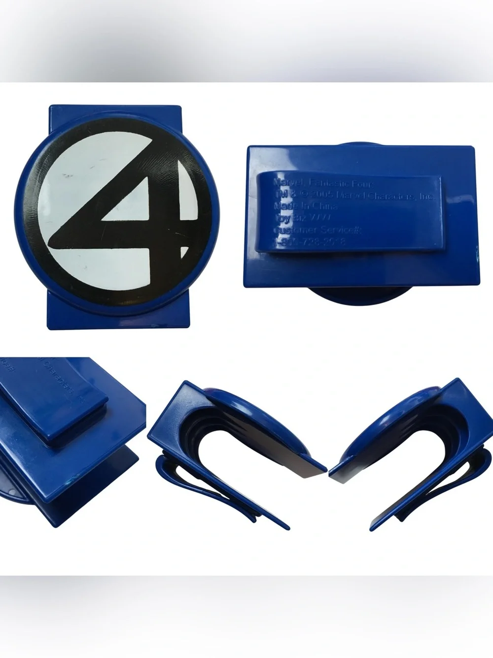 Vintage 2005 Human Torch Youth Mask Glove Darts Set Fantastic Four *Incomplete - Picture 7 of 16